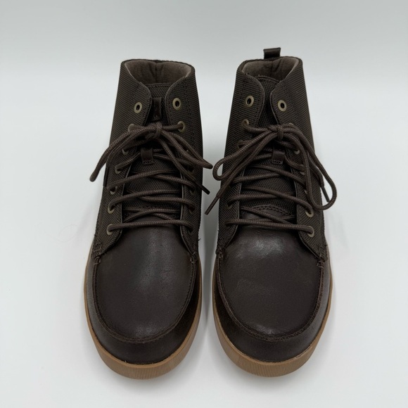 NWT Olukai Men's Molina Boot Dark Wood Brown Durable Sizes: 9, 11 - Picture 7 of 16